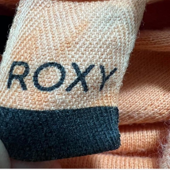 ROXY Orange and Yellow Tie-Dye Hoodie - Picture 5 of 8